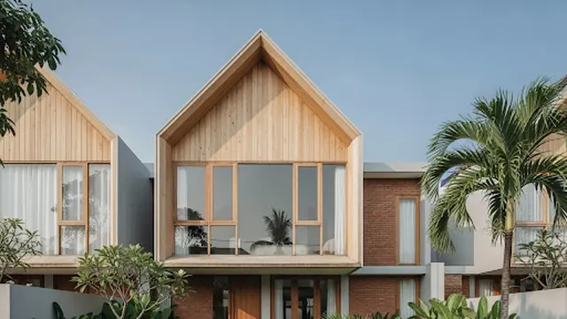 Rumah Kayu Skandinavia