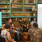 Diskusi publik mengenai masa depan orang utan Tapanuli dan ekosistem Batang Toru yang diadakan pada Kamis (9/3/2023).