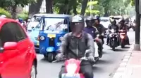 Para Kurir Keluhkan Larangan Motor Lintasi Jl Thamrin