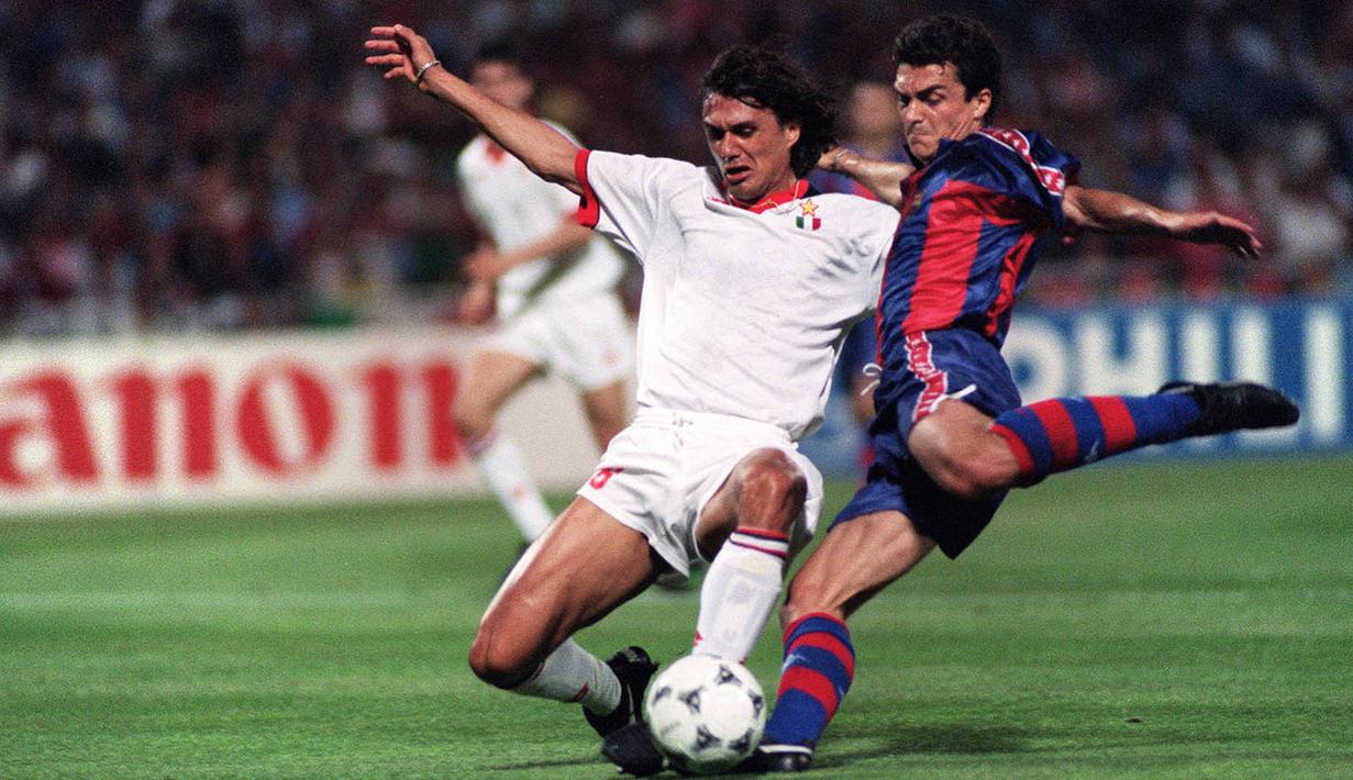 5. Barcelona - Dari delapan kali lolos ke babak final Liga Champions, klub La Liga ini kalah tiga kali namun berhasil meraih gelar juara sebanyak lima kali. (AFP/Mladen Antonov)