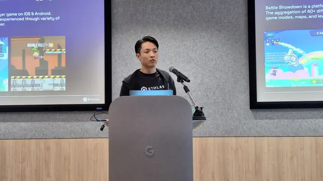 Elston Sam, Co-Founder dan CPO dari Ethlas (Liputan6.com/Giovani Dio Prasasti)
