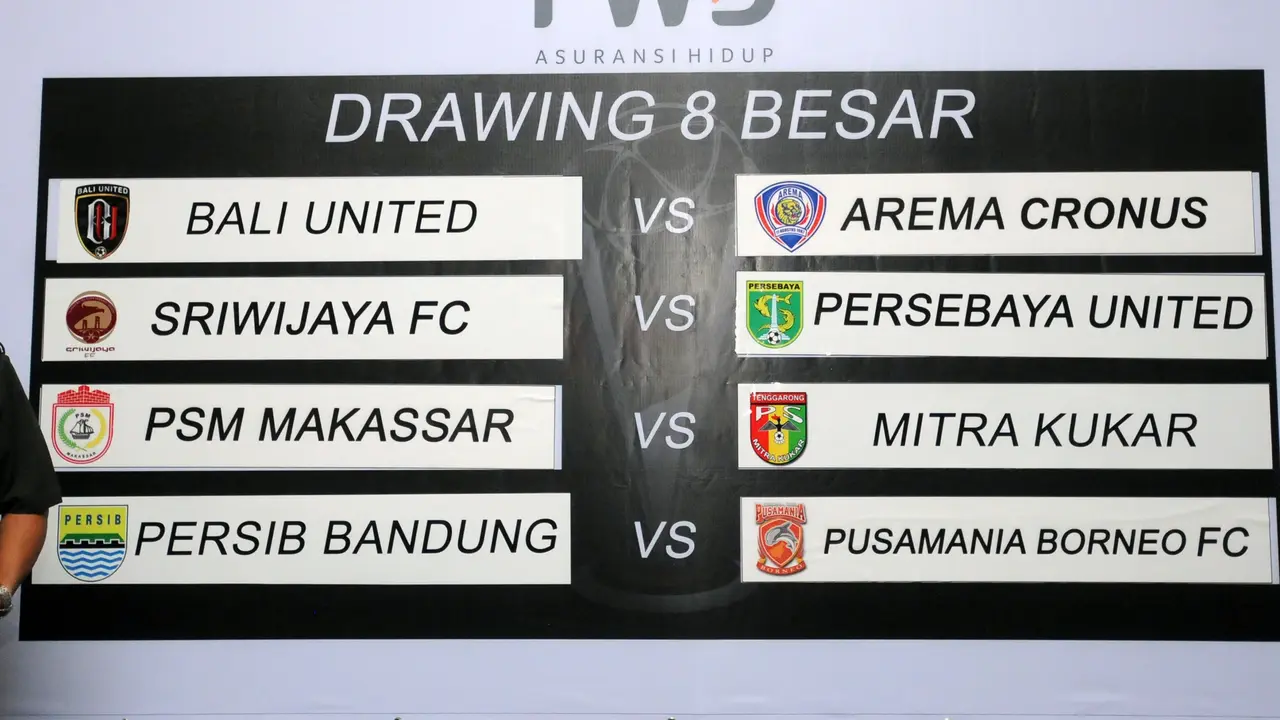 Drawing Perempat Final Piala Presiden