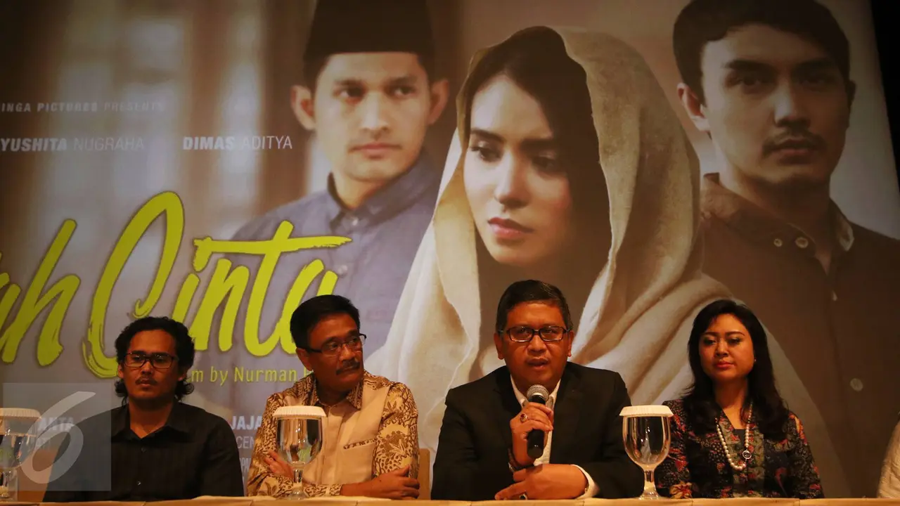 Djarot dan Petinggi PDIP Nonton Bareng Film Bid'ah Cinta