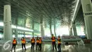 Terminal Terminal 3 Ultimate Bandara Internasional Soekarno Hatta mengusung konsep modern ini akan menggunakan berbagai teknologi baru yang ramah lingkungan, Tangerang, Banten, Rabu (27/1/2016). (Liputan6.com/Faisal R Syam)  