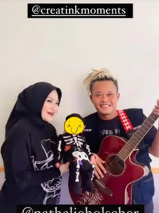 6 Pemotretan Keluarga Sule dan Nathalie Holscher Bareng Baby Adzam, Harmonis
