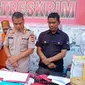 Aparat Kepolisian Resort Kabupaten Gowa (Polres Gowa) berhasil merampungkan berkas penyidikan kasus dugaan penyebaran aliran sesat Tajul Khalwatiyah di Kabupaten Gowa. (Liputan6.com/ Eka Hakim)