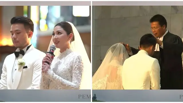 6 Momen Pernikahan Jessica Mila dan Yakup Hasibuan, Berlangsung Khidmat