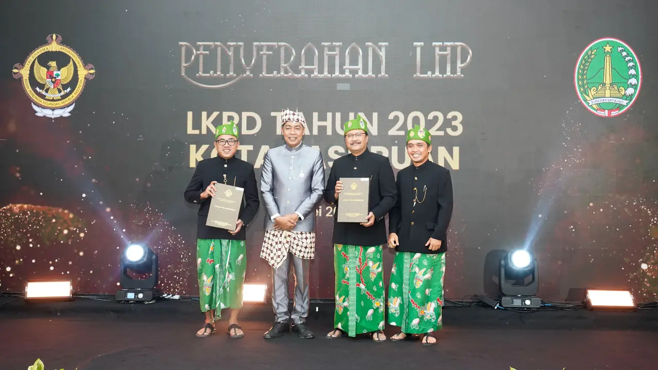Pemkot Pasuruan Sukses Raih Predikat Opini WTP dari BPK untuk Keempat Kalinya