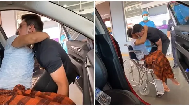 Batalkan Semua Pekerjaan, Kisah Pria Bantu Sahabatnya yang Stroke Ini Bikin Haru
