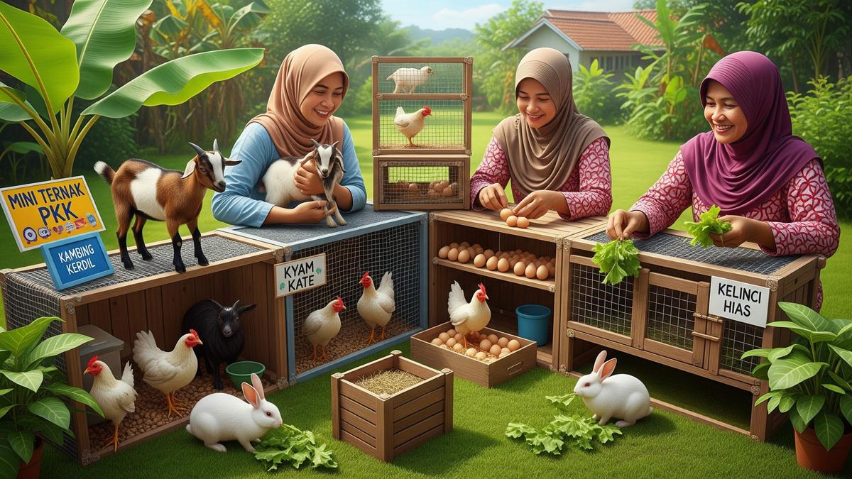 15 Ide Ternak Hewan Mini untuk Ibu-ibu PKK yang Modalnya Kecil dan Mudah Dijalankan