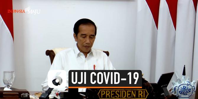 VIDEO: Jokowi Naikkan Target Uji Spesimen Corona 20 Ribu Per Hari