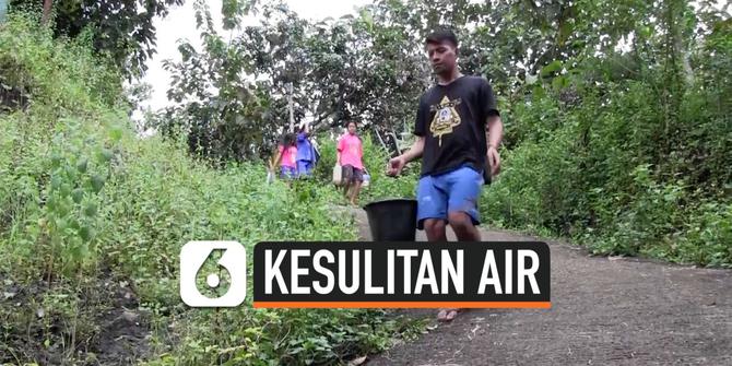 VIDEO: Pipa PDAM Putus, Ribuan Warga Madiun Kesulitan Air Bersih
