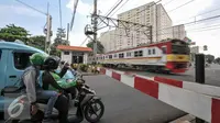 Bos KAI Minta Perlintasan Sebidang di Stasiun Pasar Senen Ditutup
