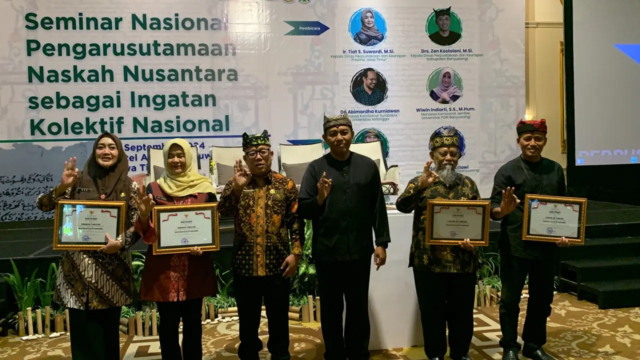 Naska Lontar Sritanjung Resmi Jadi Ingatan Kolektif Nasional (Istimewa)