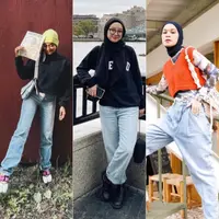 Ada berbagai jenis celana denim yang bisa menjadi kombinasi outfitmu, salah satunya model boyfriend. Celana ini juga bisa digunakan oleh para hijabers agar tampil stylish. Untuk berikut ini inspirasi dari para influencer.