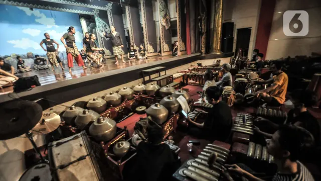 FOTO: Berlatih Pementasan Wayang Orang di Masa Pandemi COVID-19