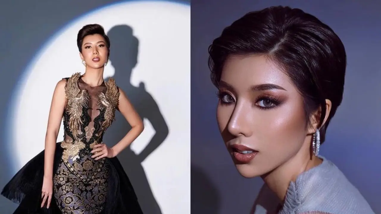 10 Pesona Nadia Tjoa, Wakil Indonesia Raih Mahkota Miss Face of Humanity 2022