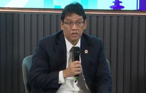 Menteri Keuangan (Menkeu) Purbaya Yudhi Sadewa saat acara Semangat Awal Tahun 2026, di Menara Global, Jakarta, Rabu (14/1/2026). (Foto: Liputan6.com/Arief RH)