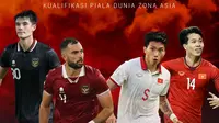 Kualifikasi Piala Dunia 2026 Zona Asia - Duel Pemain - Timnas Indonesia Vs Vietnam (Bola.com/Adreanus Titus)
