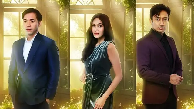 Stefan William, Denira Wiraguna, dan Rezca Syam, bintang sinetron Bukan Karena Tak Cinta. (Instagram/ sinetron.sctv)