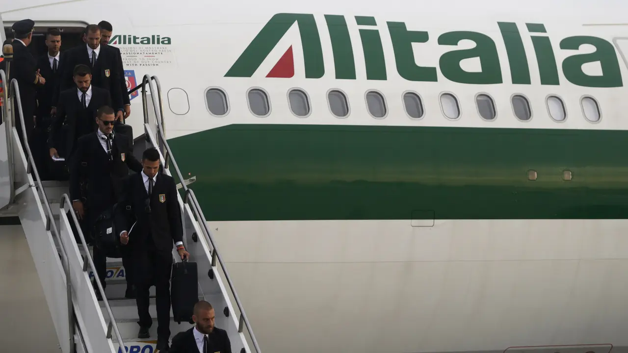 Skuat Tim Nasional Italia tiba di Rio de Janeiro