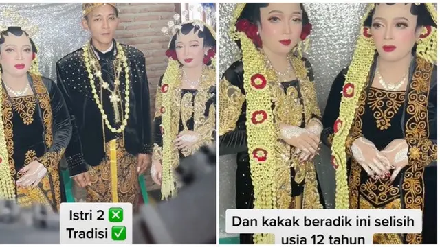 Viral Tradisi Unik di Pati, Mempelai Pria Dikira Menikah dengan Dua Wanita Sekaligus