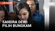 10 Jam Diperiksa, Sandra Dewi Bungkam saat Keluar Gedung Kejagung