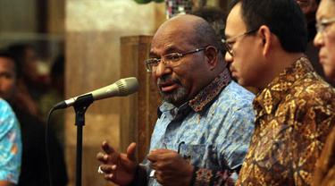 Gubernur Papua Sambangi Kantor Menteri ESDM Bahas Smelter Freeport