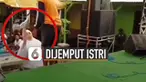 Video lucu pria dijemput istri saat sedang joget bersama biduan viral di media sosial.