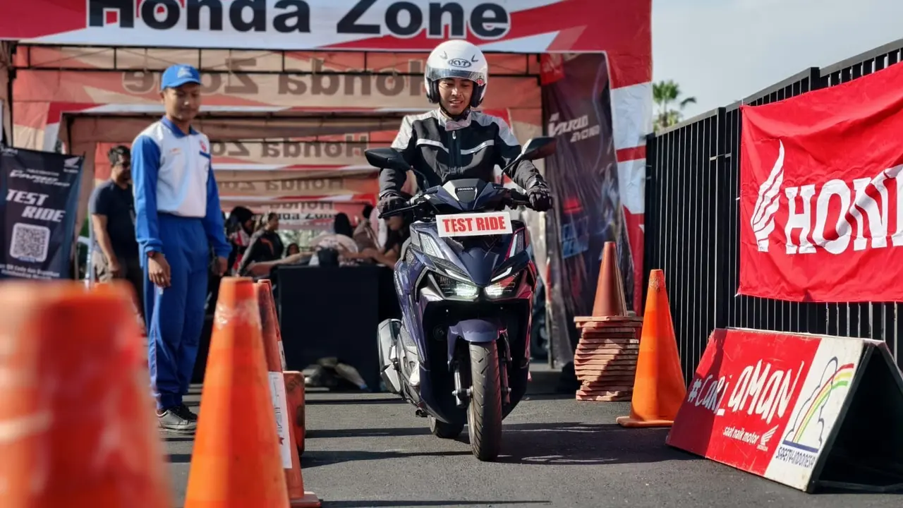 Public Exhibition New Honda Vario Evo 160 di Malang (ist.)