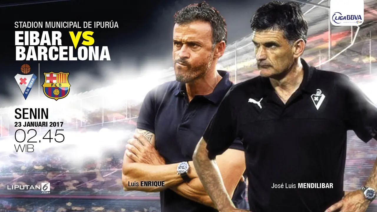 Eibar Vs Barcelona