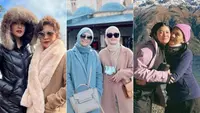 Gaya liburan artis bersama ibunda tercinta, [credit: Instagram]