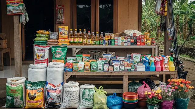 Ide Usaha Pakan Ternak dan Perlengkapan Kebun di Depan Rumah
