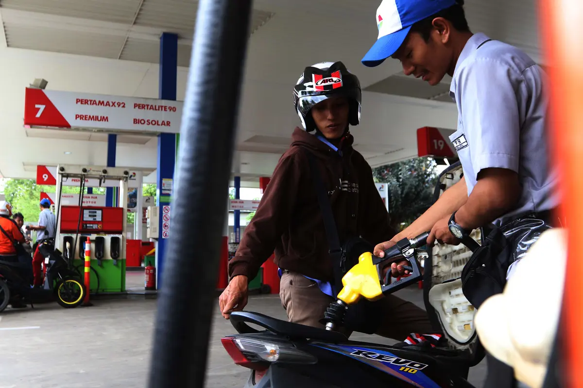 Ilustrasi SPBU Pertamina