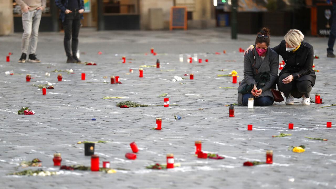 FOTO: Penghormatan untuk Korban Pandemi COVID-19 di Republik Ceko