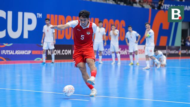 Foto: Berikan Perlawanan hingga Titik Darah Penghabisan, Timnas Futsal Indonesia Tunduk dari Iran Melalui Adu Penalti di Piala Asia