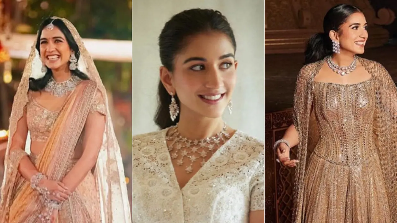 Tampilan Gaya Rambut dan Makeup Radhika Merchant Calon Istri Crazy Rich India, Anant Ambani