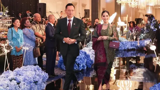 Penampilan Perdana Annisa Pohan Kenakan Kebaya di Tahun 2025. [@annisayudhoyono]
