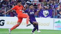 Duel antara Persik Kediri melawan Borneo FC dalam lanjutan BRI Liga 1 2022/2023 di Stadion Brawijaya, Jumat (12/8/2022) sore WIB. (Bola.com/Gatot Susetyo)