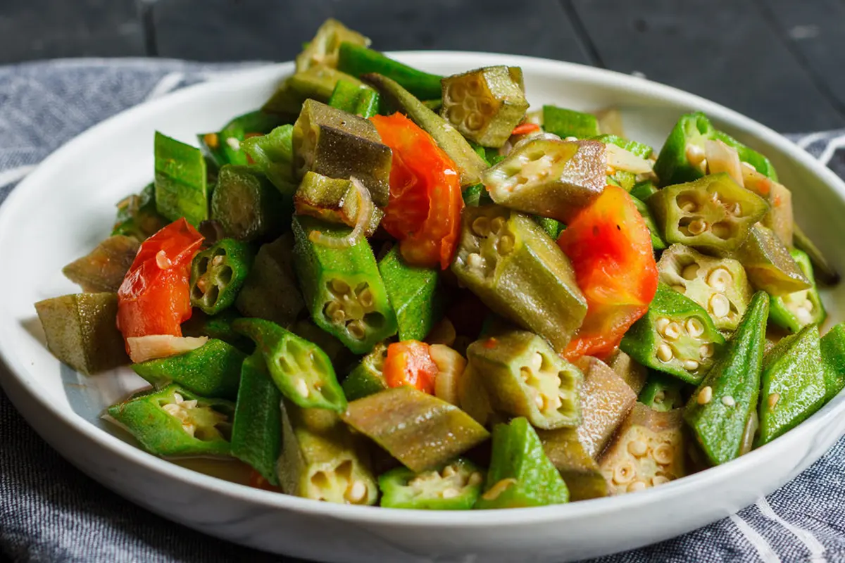 tumis okra