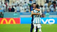 Lionel Messi dan Lionel Scaloni