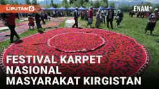 Festival Karpet Nasional Merayakan Budaya Masyarakat Kirgistan