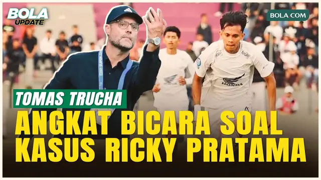 Tegang! Komentar Tomas Trucha Terkait Kasus Pemain PSM Makassar Ricky Pratama