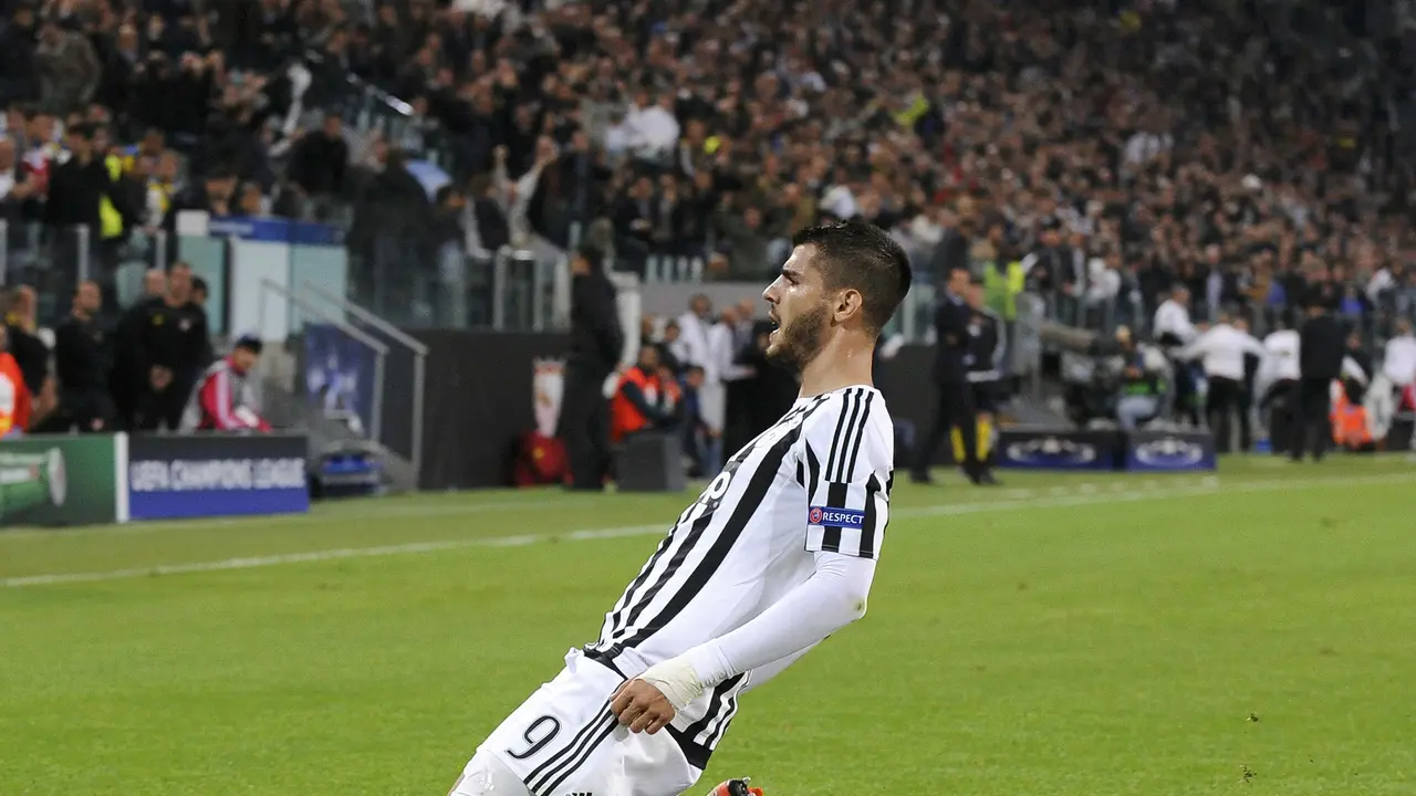 Striker Juventus, Alvaro Morata (Liputan6)