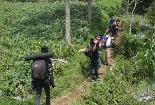 Ilustrasi &ndash;Pendakian Gunung Slamet lewat jalur Bambangan, Purbalingga. (Foto: Liputan6.com/Muhamad Ridlo)