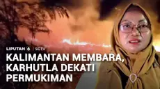 Kebakaran lahan gambut menghanguskan lebih dari 10 hektare kebun sawit di Kotawaringin Timur, Kalimantan Tengah. Keterbatasan air dan sulitnya akses menuju titik api membuat petugas berjuang keras memadamkan kebakaran lahan.