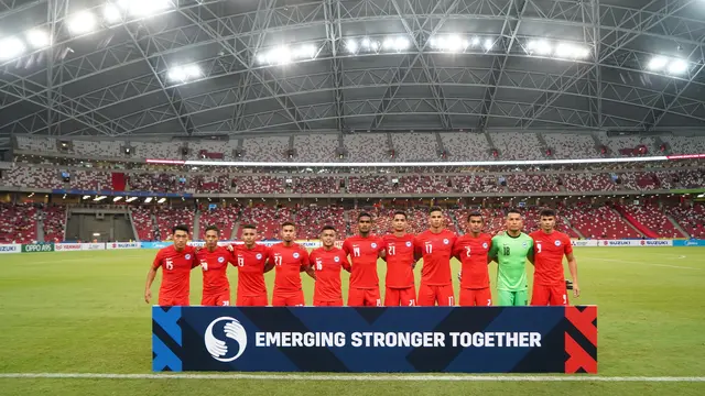 Timnas Singapura di Piala AFF 2020.