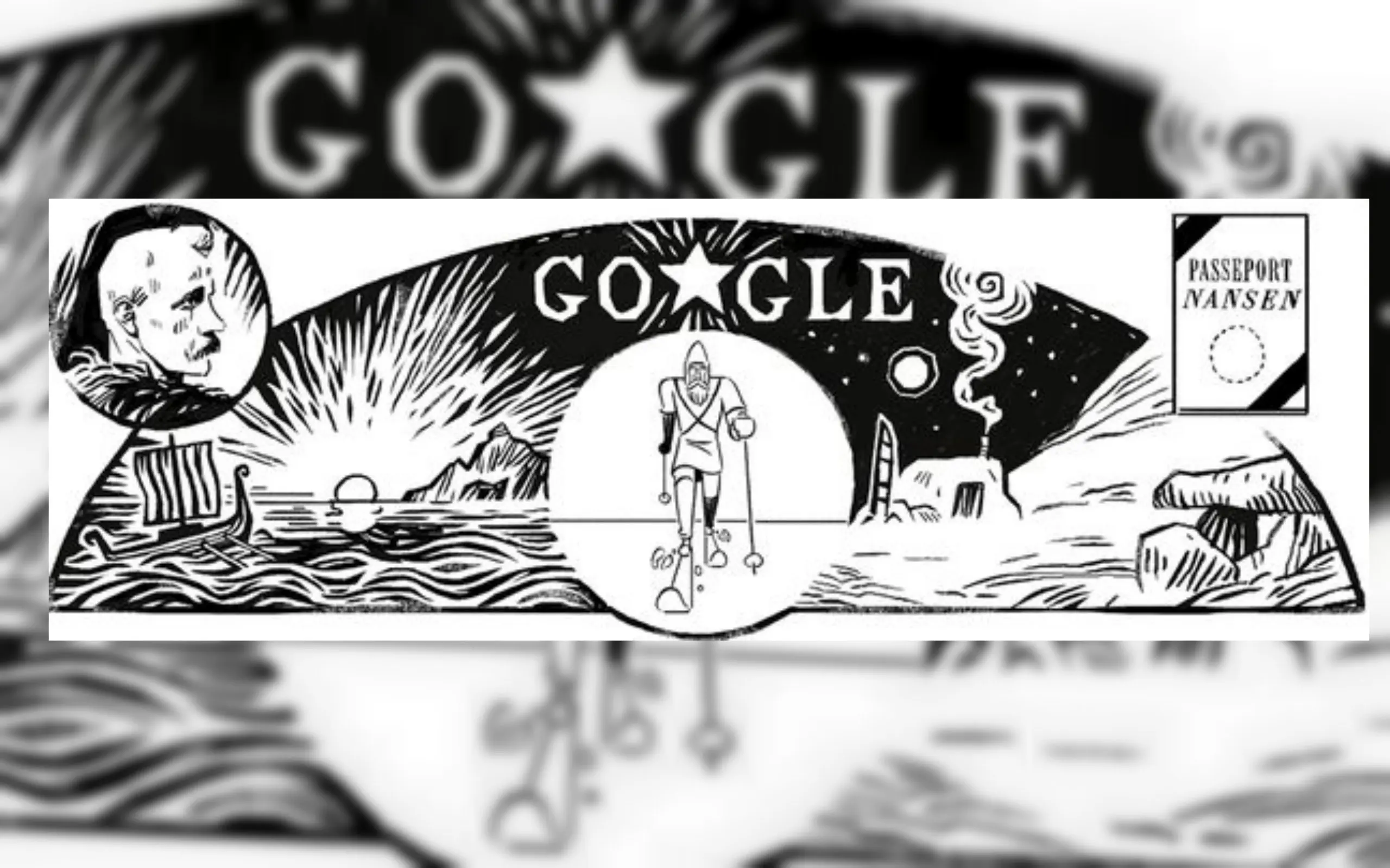 Google Doodle dan Si Penjelajah Nyentrik Fridtjof Nansen (Google)