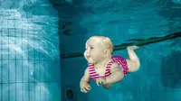 Berenang bisa menguatkan otot jantung si Kecil. (Foto: Pixabay)