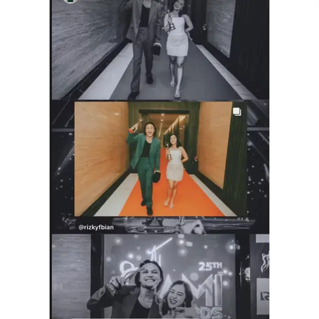 Sempat Bersitegang, Ini 6 Potret Rizky Febian dan Ziva Magnolya di AMI Awards 2022